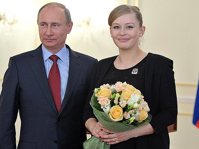 Владимир Путин и Юлия Пересильд