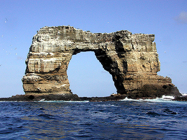 Обрушилась арка Дарвина, символ Галапагосских островов