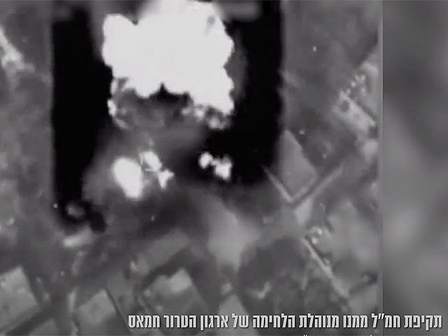 ЦАХАЛ уничтожил центр управления и туннель террористов в Газе. ВИДЕО