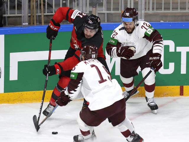 Сенсация чемпионата мира по хоккею. Сборная Латвии победила канадцев