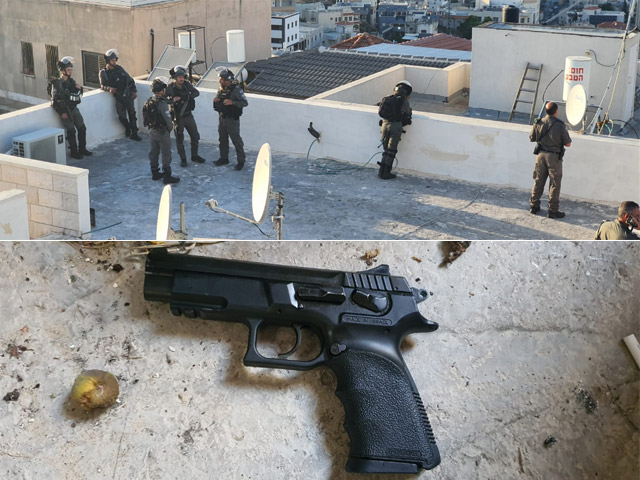 В Умм эль-Фахме проведена операция по изъятию незаконно хранившегося оружия