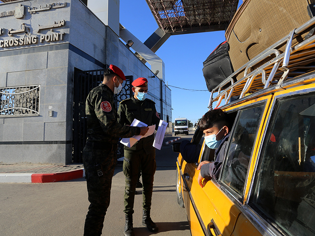 КПП "Рафах" на границе сектора Газы и Египта