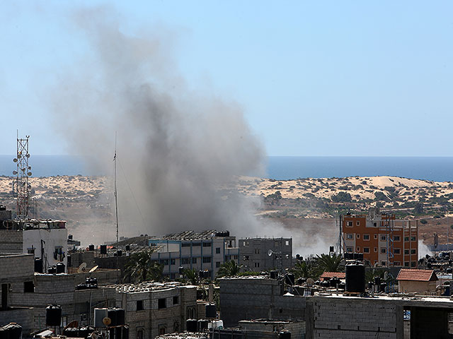 В секторе Газы при взрыве израильского снаряда погибли двое боевиков ХАМАС