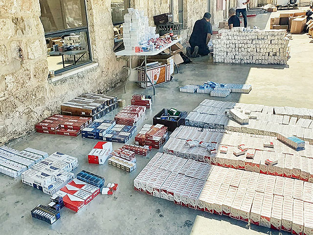 Из магазинов в Старом городе Иерусалима изъята контрафактная табачная продукция на 3,5 млн шекелей