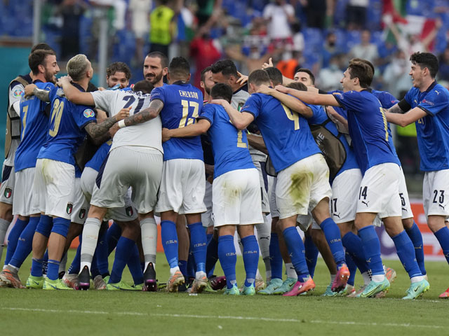 Сборная Италии установила рекорд чемпионатов Европы