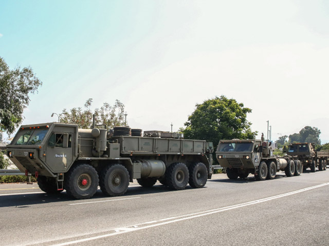 Передислокация военных: блокирована 91-я трасса на Голанских высотах