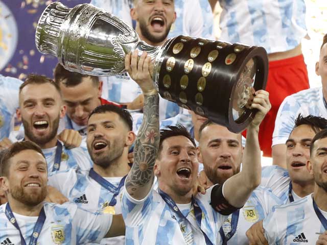 Месси завоевал трофей со сборной. Аргентинцы стали победителями Кубка Америки