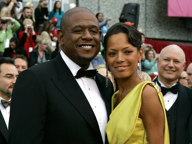 Форест Уитакер с женой Кейшей. 2007