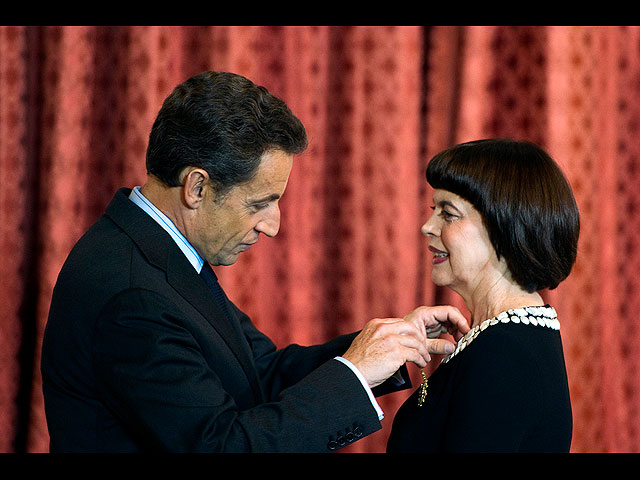 С президентом Франции Николя Саркози, 2011 год