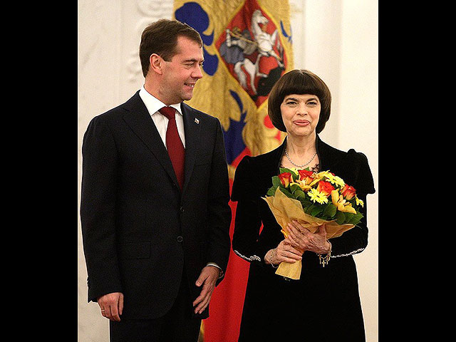 С Дмитрием Медведевым, 2010 год