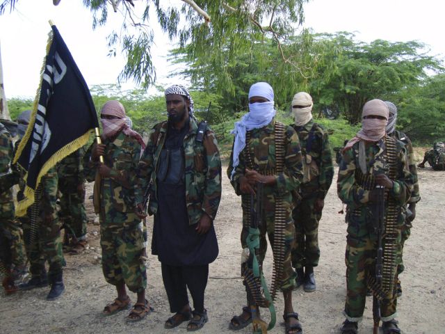 Боевики "Аш-Шабаб" в Сомали