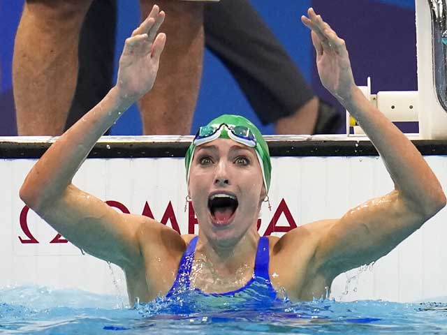 Олимпиада. Плавание. Татьяна Шонмейкер установила мировой рекорд. Россиянка заняла четвертое место