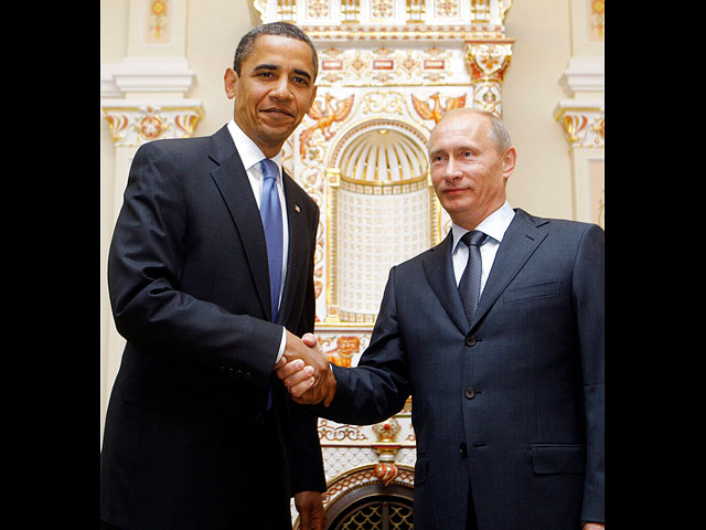 С Владимиром Путиным, 2009 год