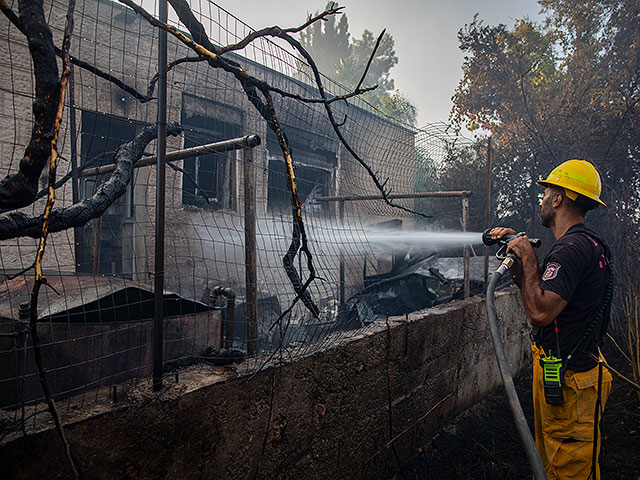 Пожар в школе в Модиин-Илите, идет эвакуация