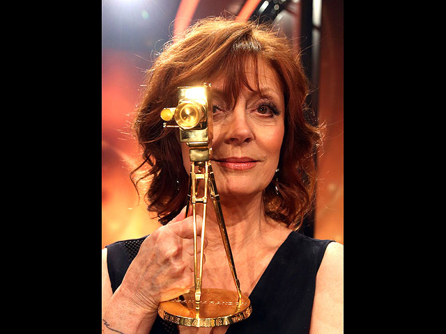 Сьюзан Сарандон получает награду "Золотая камера", Гамбург, Германия, 2015 год