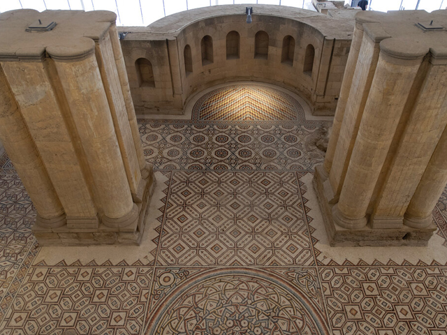 Дворец халифа Хишама под Иерихоном открыт после реставрации. Фоторепортаж