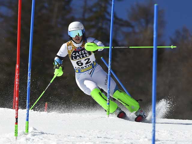 Горные лыжи. Слалом-гигант. Израильтянка Ноа Шоллос стала победительницей второй гонки в Италии