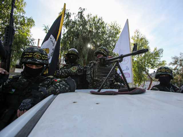 Два года после "Черного пояса": боевики "Исламского джихада" устроили "парад" в Газе. Фоторепортаж