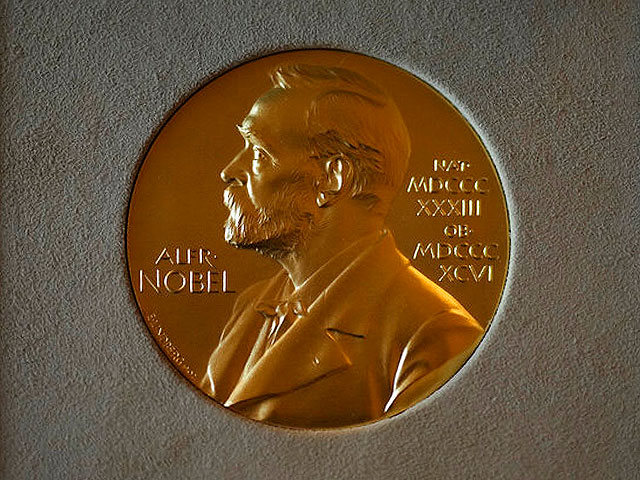 Медаль лауреата Нобелевской премии по литературе