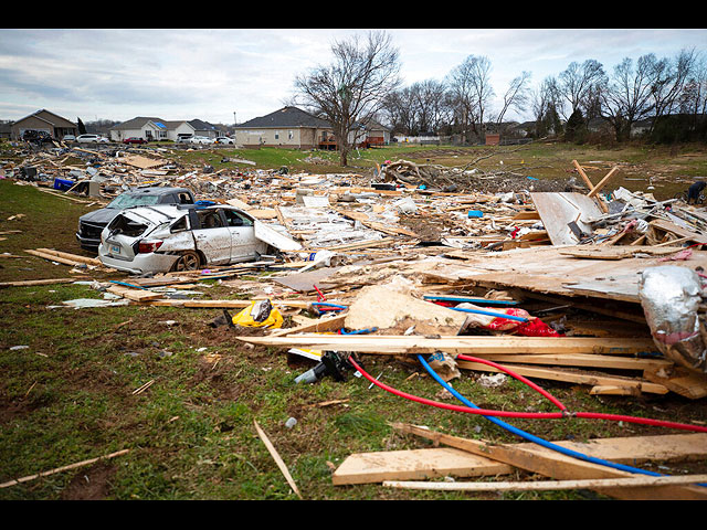 Последствия торнадо в США. Фоторепортаж