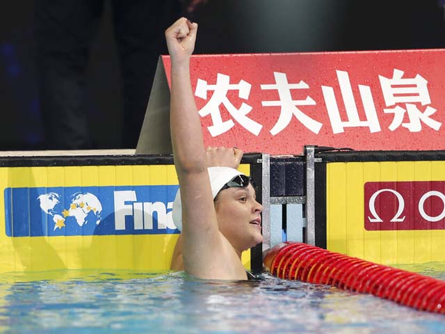 Абу-Даби. Израильтянка Анастасия Горбенко стала двукратной чемпионкой мира по плаванию