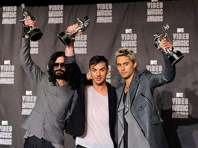 В составе группы Thirty Seconds to Mars, 2010 год