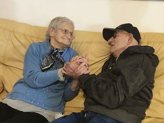 Брат и сестра, пережившие Холокост и не видевшиеся десять лет, смогли встретиться благодаря МАДА