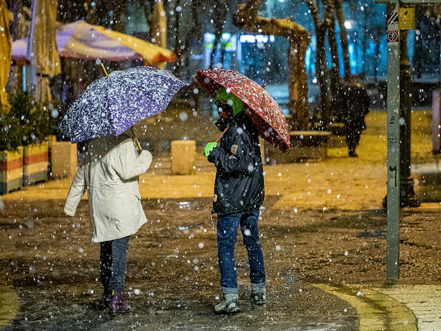 "Снежный прогноз" на неделю: снегопад ожидается на Голанских высотах, в Верхней Галилее и в Иерусалиме