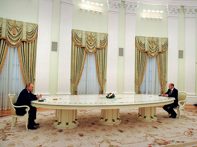 Президент России провел переговоры с канцлером ФРГ
