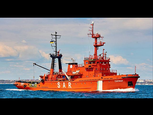 Власти Украины: российские военные захватили гражданское спасательное судно "Сапфир"