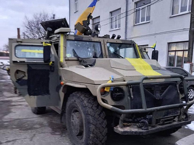 Трофейное оружие и техника, захваченные украинской армией. Фоторепортаж