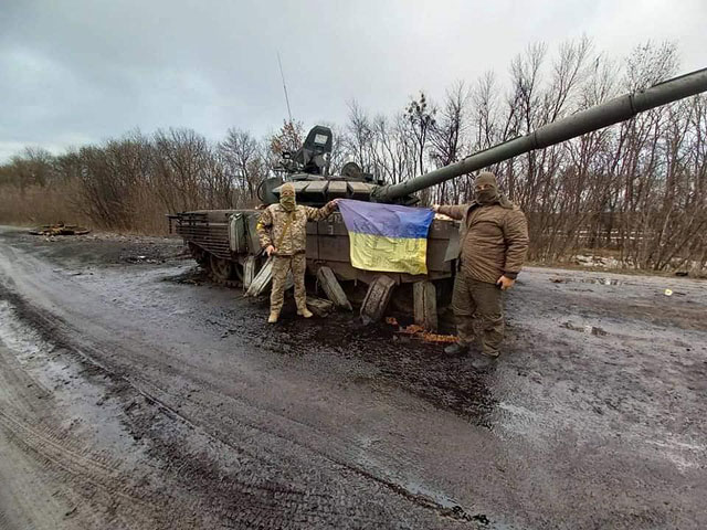 Трофейное оружие и техника, захваченные украинской армией. Фоторепортаж