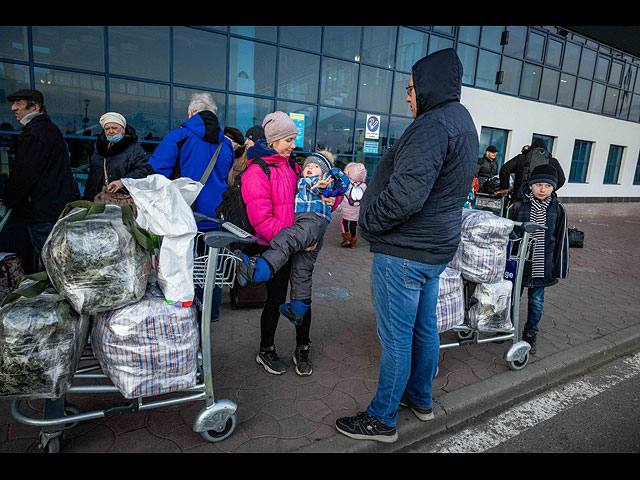 Новые репатрианты времен войны в Украине. Фоторепортаж