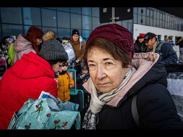 Новые репатрианты времен войны в Украине. Фоторепортаж