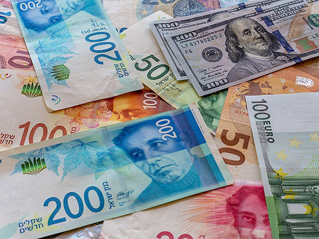 Israel, March 25: Dollar and euro exchange rates have risen