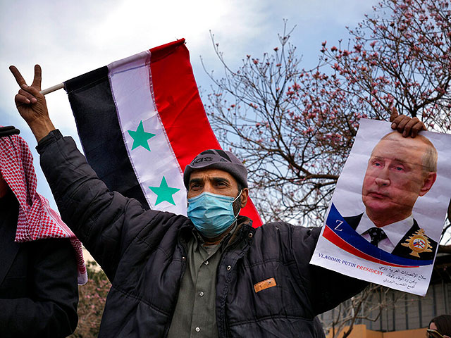 “Spontaneous” pro .Russian demonstrations in Syrian universities