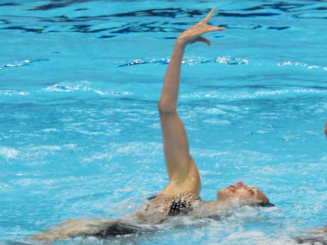 Синхронное плавание. Израильтянка Полина Приказчикова завоевала бронзовую медаль в Париже
