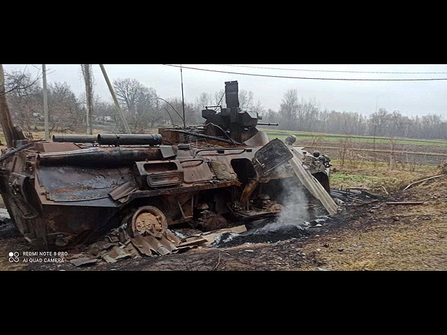 Российская военная техника, оставшаяся в полях и лесах Украины. Фоторепортаж