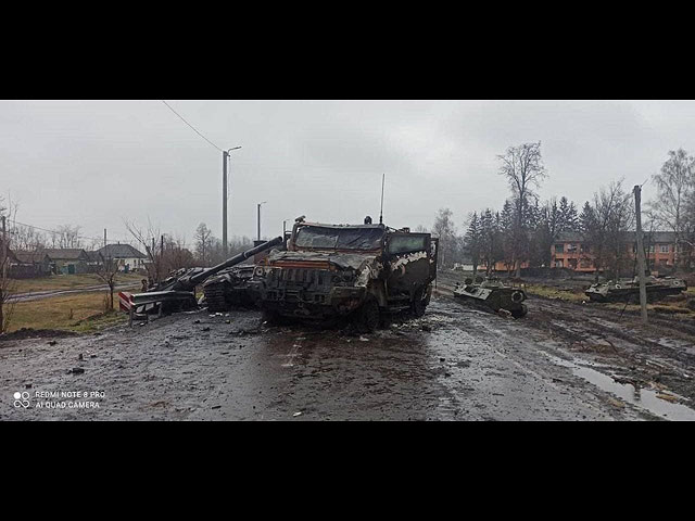 Российская военная техника, оставшаяся в полях и лесах Украины. Фоторепортаж