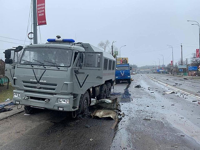 Российская военная техника, оставшаяся в полях и лесах Украины. Фоторепортаж