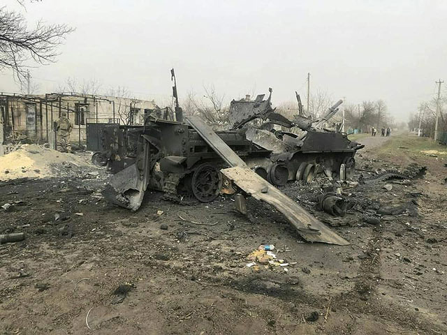 Российская военная техника, оставшаяся в полях и лесах Украины. Фоторепортаж