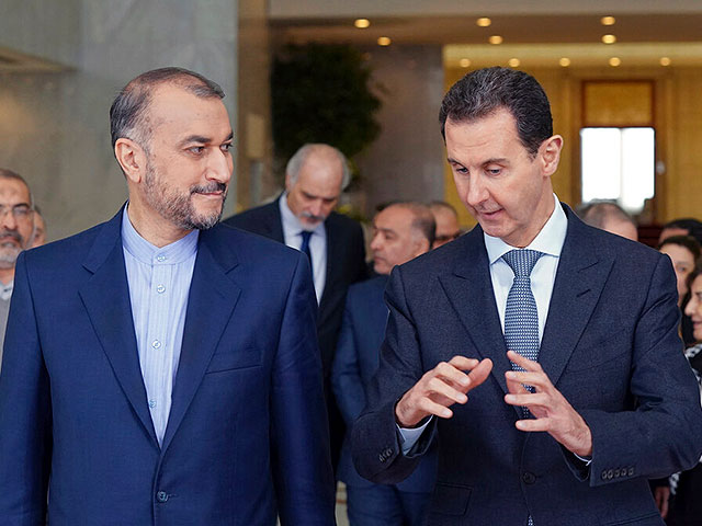 Bashar al – Assad held talks with the Iranian Foreign Minister