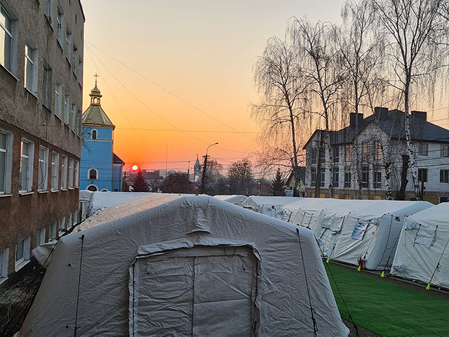 В Украину приехала последняя смена персонала израильского полевого госпиталя