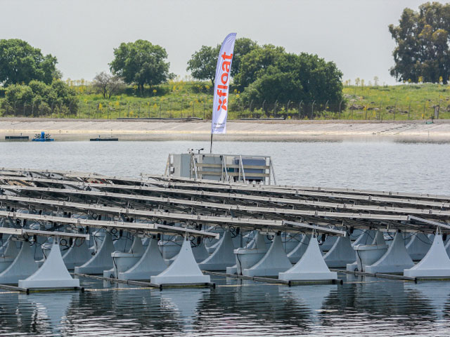 Xfloat unveils first floating solar array in the Golan