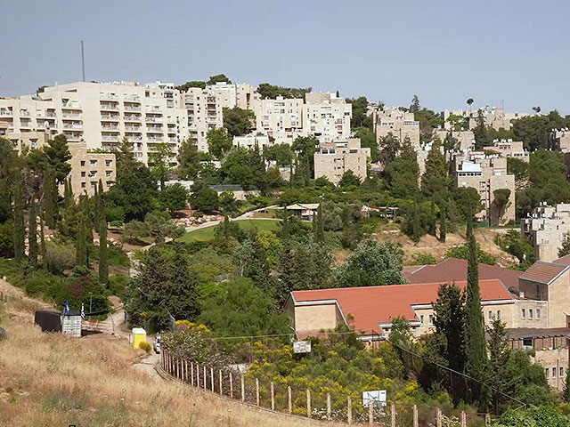 Иерусалимский район Армон а-Нецив, в котором проходят раскопки древнего акведука
