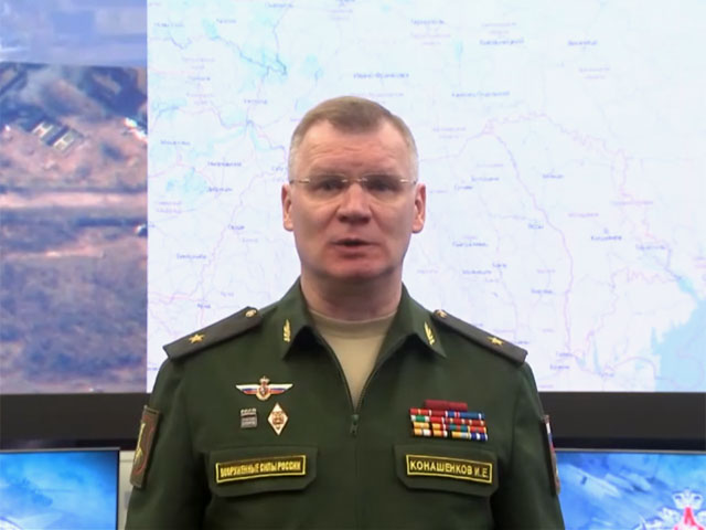 Официальный представитель минобороны России генерал-майор Игорь Конашенков.