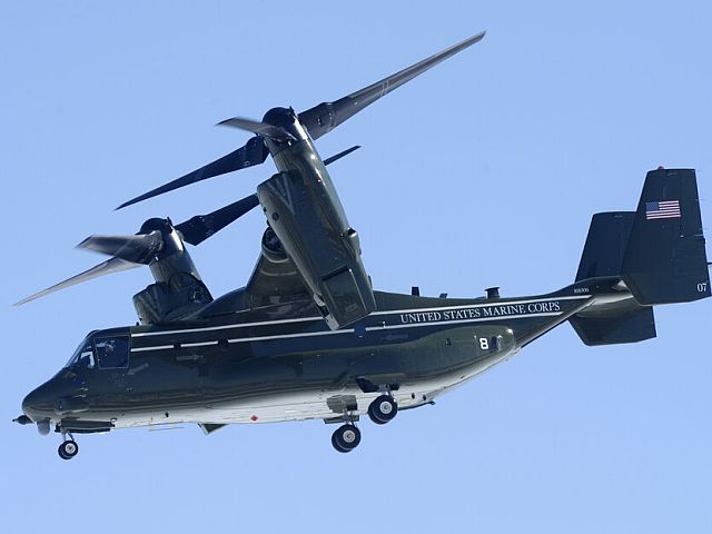 Конвертоплан Bell V-22 Osprey (иллюстрация)