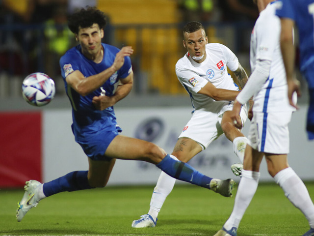 Азербайджан - Словакия 0:1