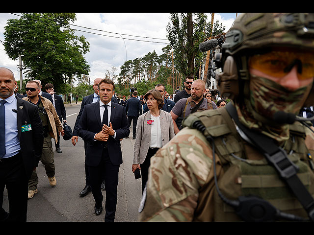 Европейские лидеры в Киеве и Ирпене. Фоторепортаж