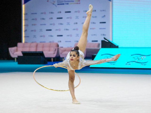 Чемпионат Европы по художественной гимнастике в Тель-Авиве: юниорки. Фоторепортаж